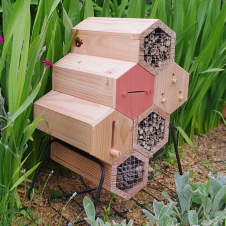 Insectlodge (taille2) - Hôtel à insectes 6 modules - SYMBIOSPHERE
