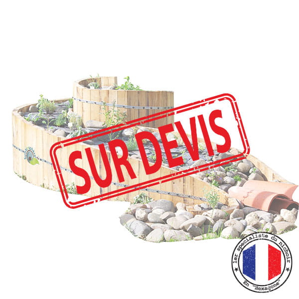 Bioland - Aménagement îlot Biodiversité