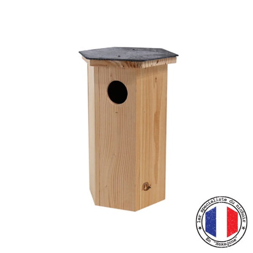 [N003-2] Maxi-Avibox(taille2) - Nichoir à chouettes de Tengmalm & Cie