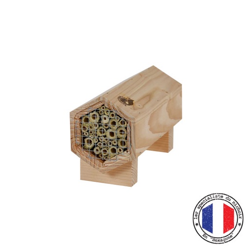 [G001] Abribuzz - Gîte à abeilles solitaires & Cie