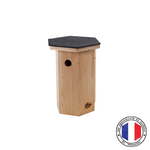 [N001-2] Avibox (taille2) - Nichoir à mésanges charbonnières & Cie