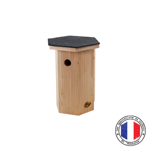 [N001-2] Avibox (taille2) - Nichoir à mésanges charbonnières & Cie